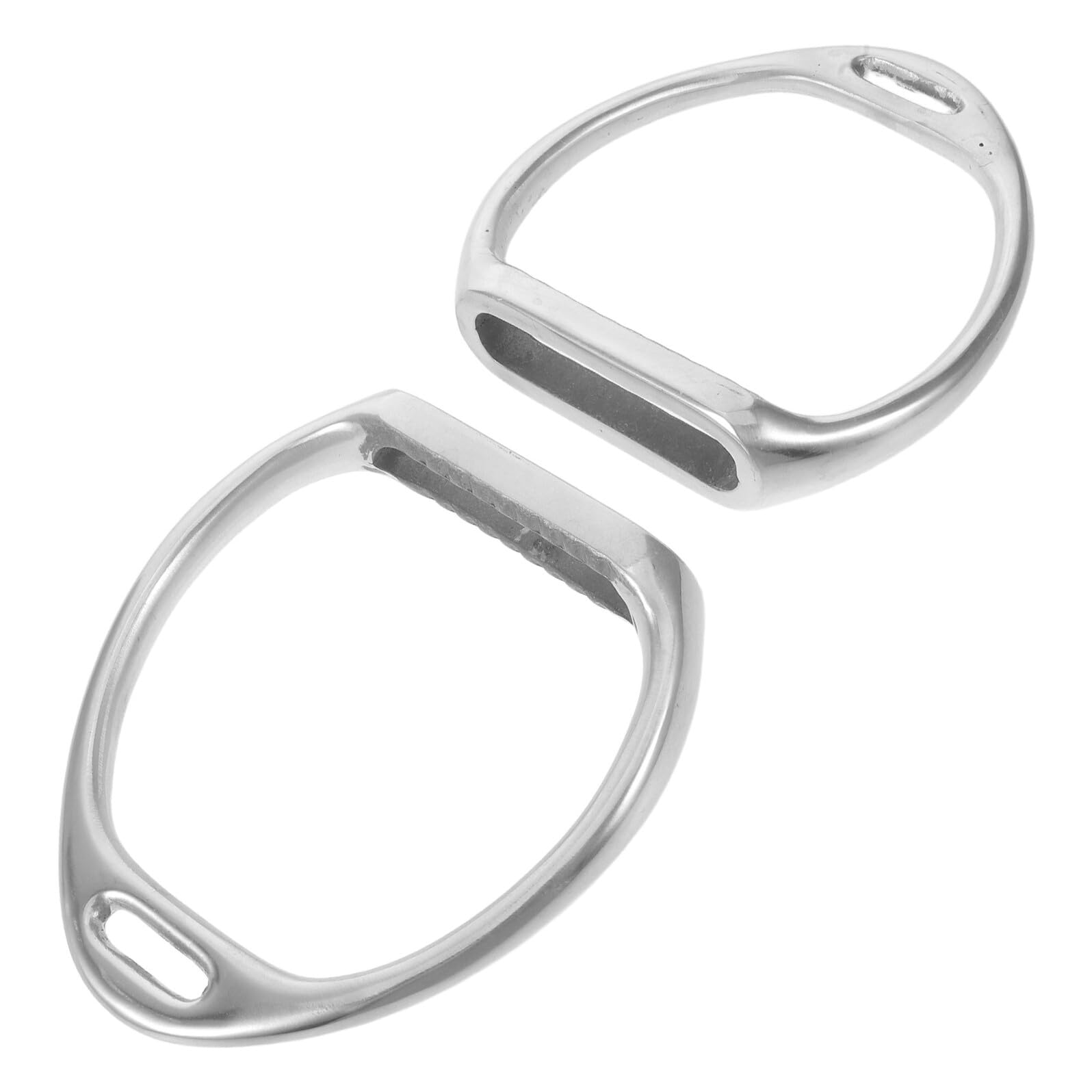 Estribos Occidentales de Aluminio Antideslizantes para Montar a Caballo, 1 Par, Estribos de Seguridad para Silla Inglesa, Herramienta Ecuestre para Deportes y Paseos