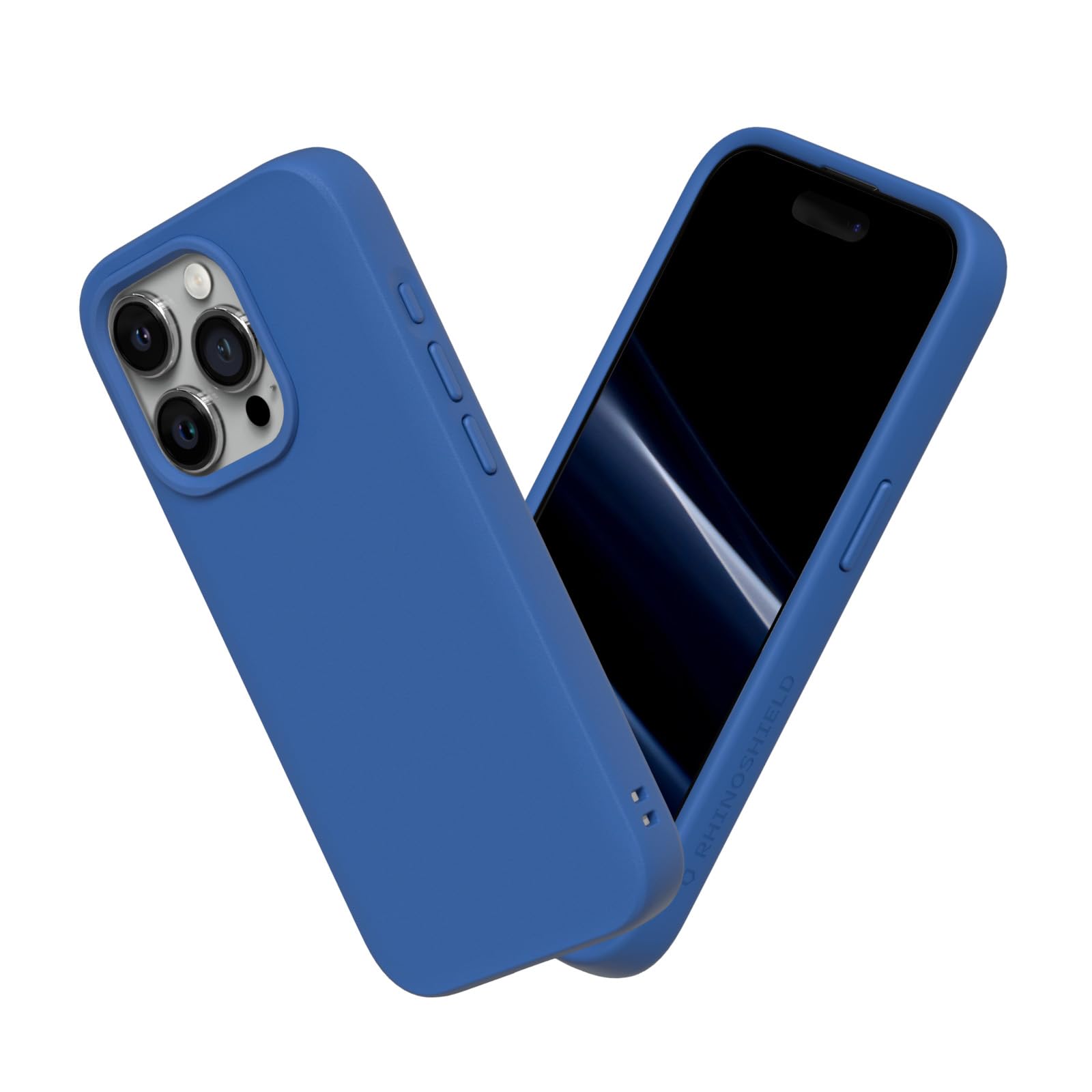 Case Compatible with [iPhone 15 Pro] | SolidSuit - Shock Absorbent Slim Design Protective Cover with Premium Matte Finish 3.5M / 11ft Drop Protection - Cobalt Blue