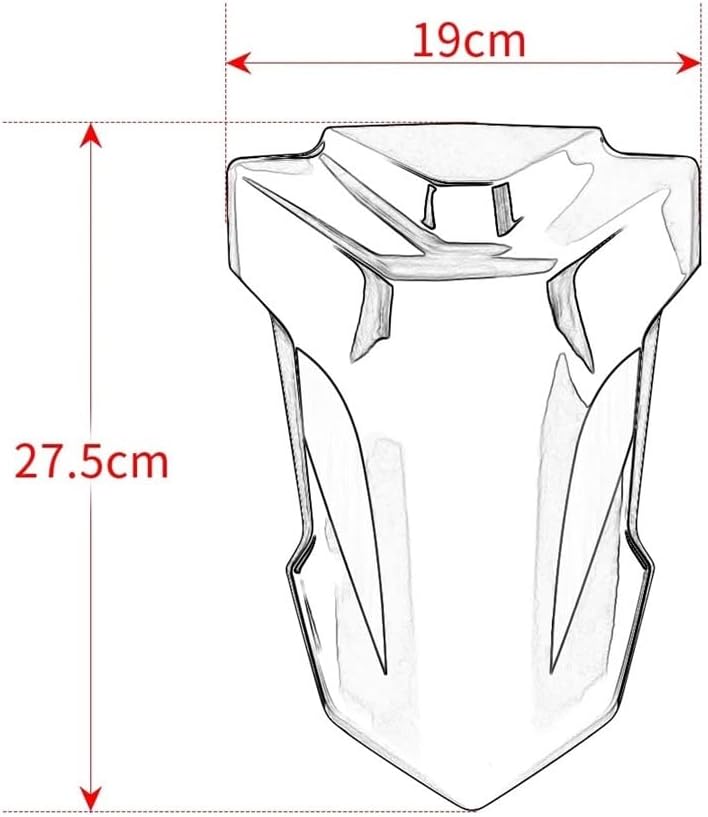 Rear Tail Seat Cover Fairing Motorbike Rear Seat Cover Tail Section Fairing Cowl for S1000RR M1000RR 2019 2020 2021 2022