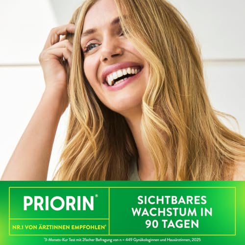 Priorin Kapseln I Haarausfall bei Frauen I mehr Haarwachstum I 120 Stück – Ansicht 2
