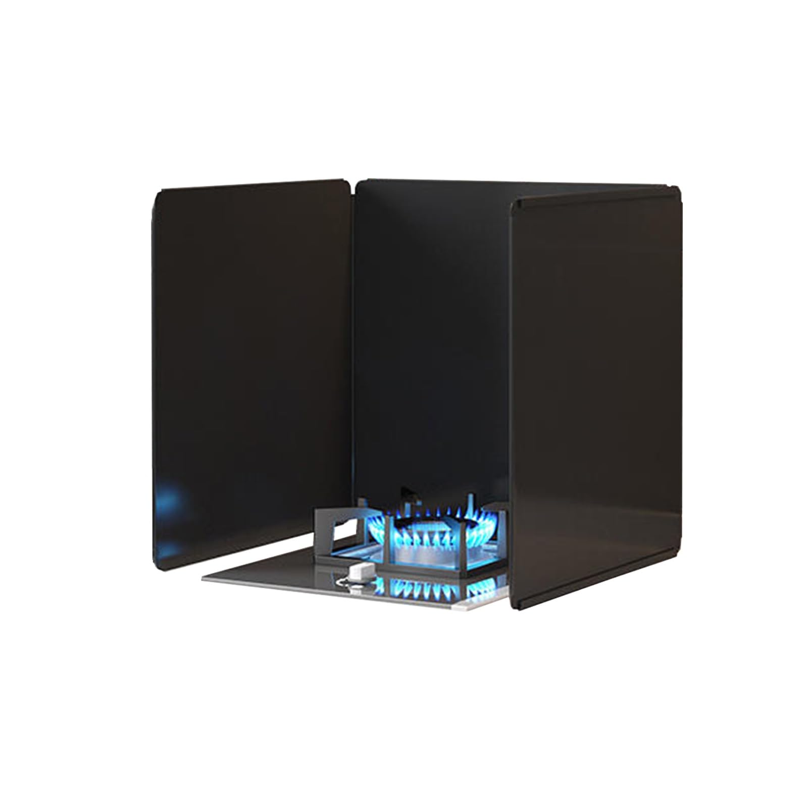 Barrière d'huile en acier inoxydable durable avec écran pliable haut de gamme pour poêle