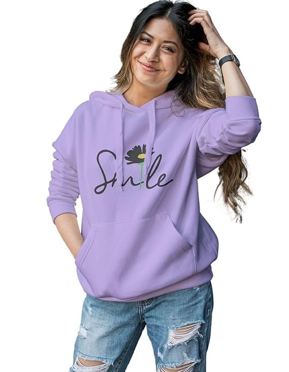 Women’s Printed Fleece Hoodie Sweatshirt | Soft Warm Winter Hooded Top for Women & Girls-picture-37