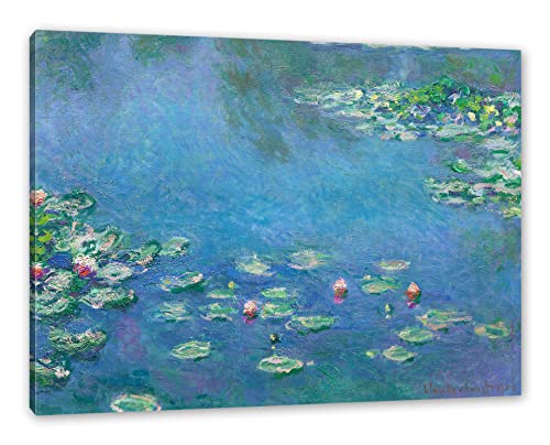 Claude Monet Nénuphars III Peinture Toile Déco Murale Format 120x80