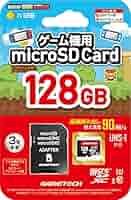 Nintendo Switch 本体 SDカード128GB付き ニンテンドー ゲーム用 スイッチ対応 microSD XC 128GB マイクロSDカード