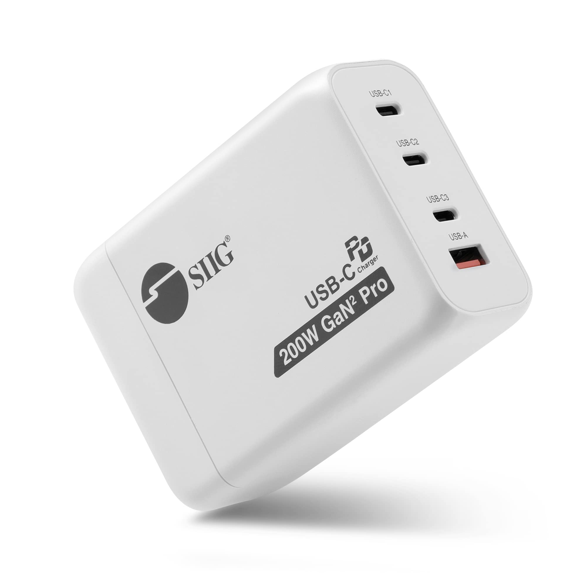 Amazon.com: SIIG 200W USB C Charger Block, 4-Port GaN Fast