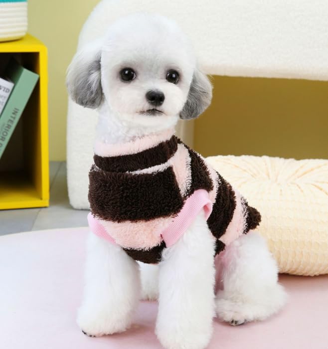 Amazon | 可愛い ペット犬服 Tシャツ 秋冬衣装 柔らかい サンゴ