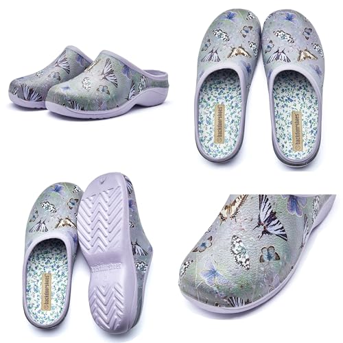 Image of Backdoorshoes Waterproof Premium Garden Clog Shoes for Women with Arch Support