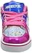 Heelys Motion 2.0 He100587, Zapatillas Niñas, Multicolor (Pink/Silver/Aqua Pink/Silver/Aqua), 33 EU