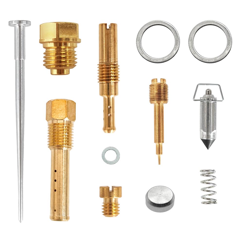 Lot de 4 kits de réparation de carburateur pour Honda Interceptor 700 VF700F Interceptor 750 VFR750F Magna 700 VF700C Sabre 700 VF700S V45 Magna VF750C V45 Sabre VF750S