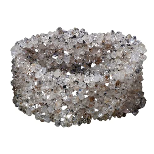 Exclusive Gorgeous Herkimer Diamond Quartz Stone Stretchable Bracelet For Everyone. Best Diamond Quartz Unisex Streach Braclet (B09GLXW678) Amazon Price History, Amazon Price Tracker