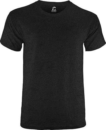 Epic Youth 5.6 Ounce Pre-Shrunk Heavy Cotton Tee Shirt - Heathers are Blended Grey XL