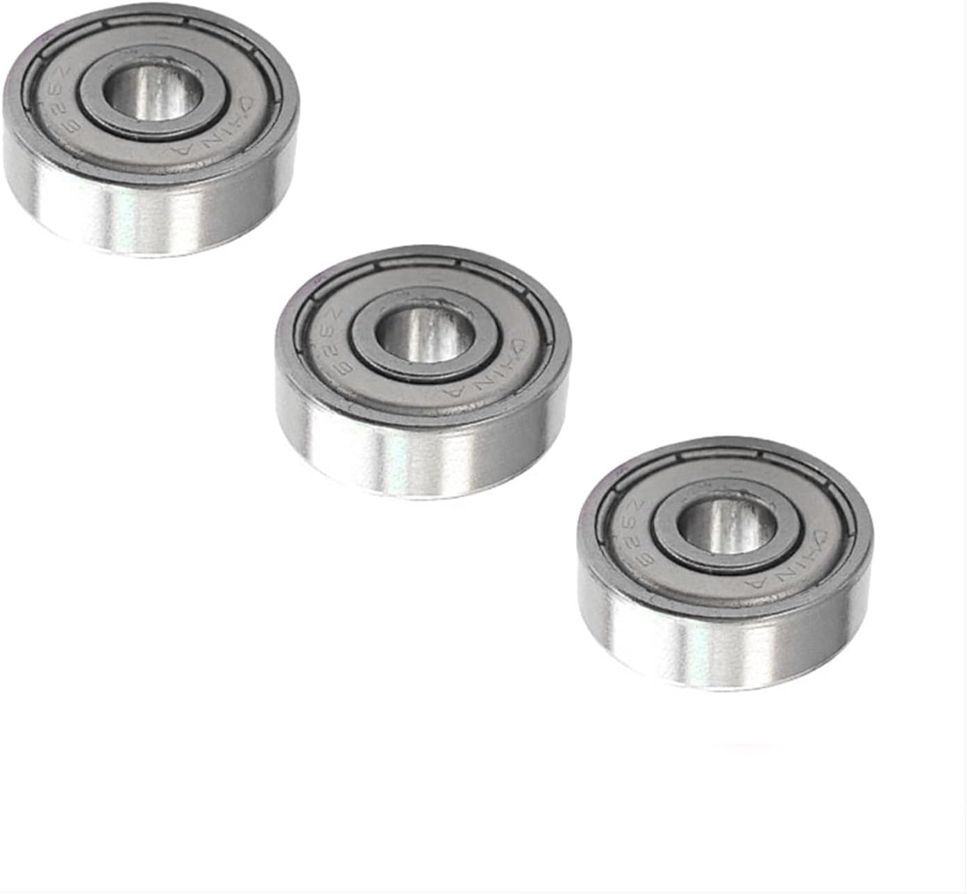 10 Pcs Inline Roller Bearings 3x10x4mm 623zz Miniature Ball Bearings Carbon Steel Long Plate Bearings deep Groove Scooter(10pcs 626 6x19x6mm)