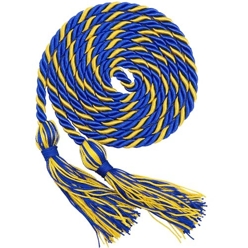 Image of GraduationMall Graduation Honor Cord 68 inch RoyalGold