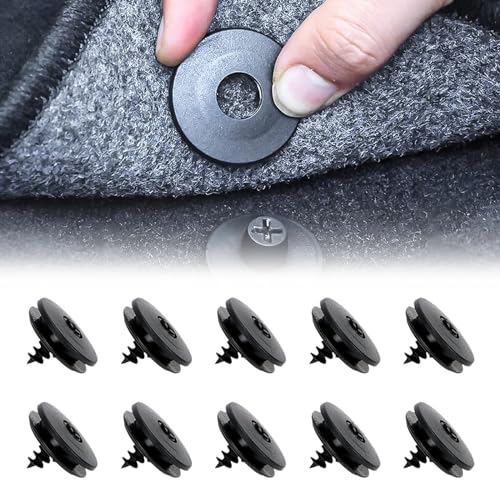 Autoteppich Fußmatten Halter,Automatten Halter,10 Stück Universal Auto Fussmatten Fixclips,Befestigung Am Autoteppich,Auto Fußmatten Clip,Bodenhalterung Automatten Universal,Fußmatten Befestigung Clip