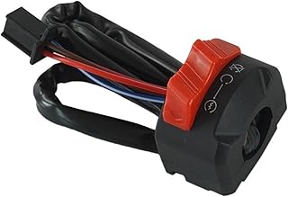Motorcycle Switch 22mm 7/8" Motorcycle Switches Handlebar Mount Push Button Headlight Fog Light Start Kill ON/OFF Switch 12V On Off Switch