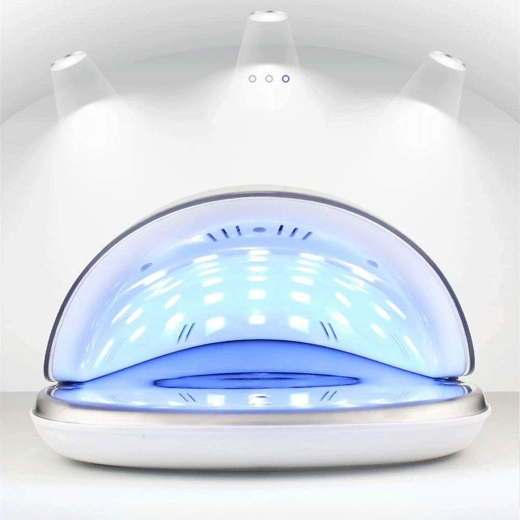 Nail Phototherapy Machine 48W Built-in Lithium Battery Multi-Speed Timing Painless Mode 36 Lamp Beads(OneColor)
