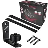 Unique Floor Stay Roller Guide Kit for Bottom of Sliding Barn Door Hardware by Furni Haven | Adjusta