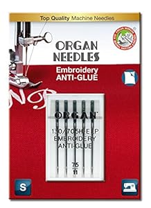 Organ Needles Embroidery Anti-Glue Nähmaschinennadeln 75/11