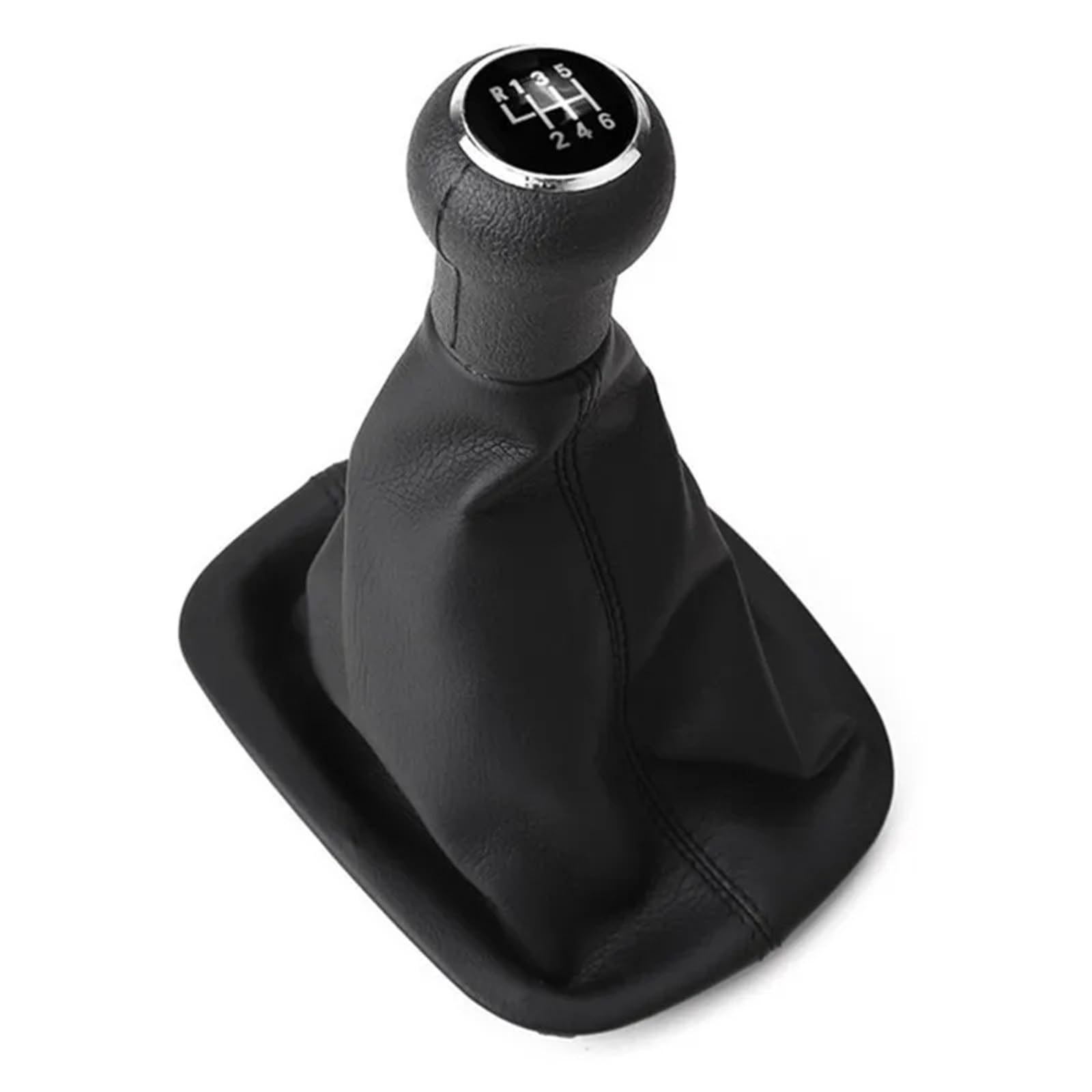 HSUKIHO Car Shift Knob Cover for VW for Passat B5 (1996 1997 1998 1999 2000 2001 2002 2003 2004 2005) 5/6 Speed Car Gear Shift Knob Lever Gaiter Boot(6 Speed)