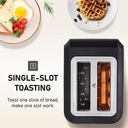 Touch-Screen-Toaster-2-Slice-KETIAN-Bagel-English-Muffins-Toast-Pastry-Waffles-Grain-Sweet-Bread-Toaster-Extra-Wide-Slots-Single-Slot-Toasting-Automatic-Lifting-1400w