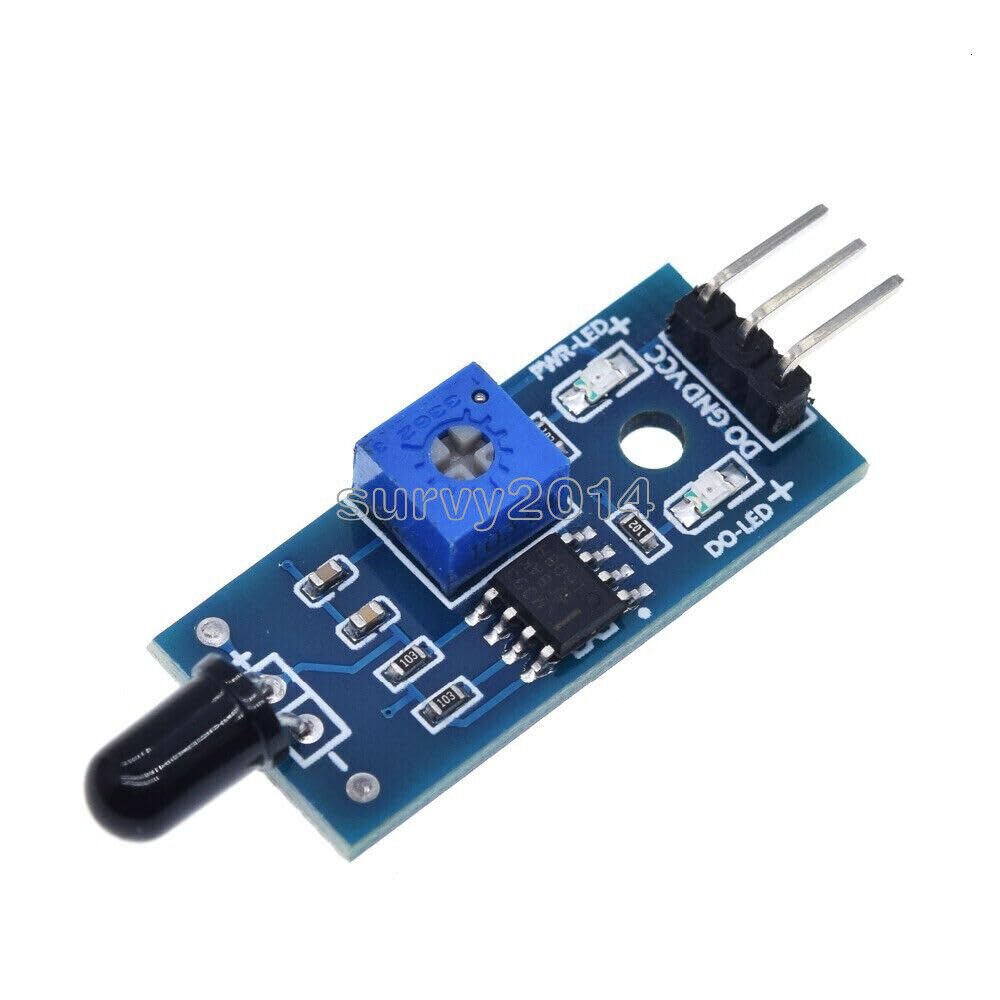 Trucgarden Tool Part for 10PCS Flame Detection Sensor IR Infrared Receiver Control Module 760nm-1100nm