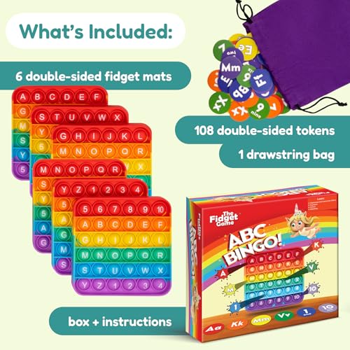The Fidget Game ABC Bingo, Juegos para Niños miniatura 2