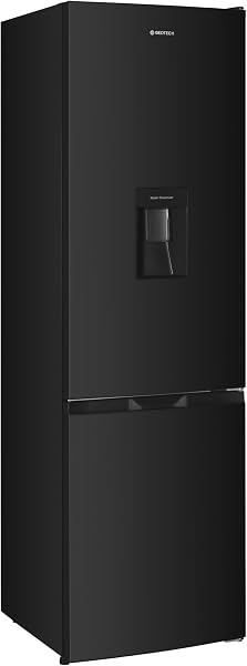 GEDTECH Refrigerateur combiné - congélateur bas - GCB262BL Noir - capacité 262L - Classe E - 2