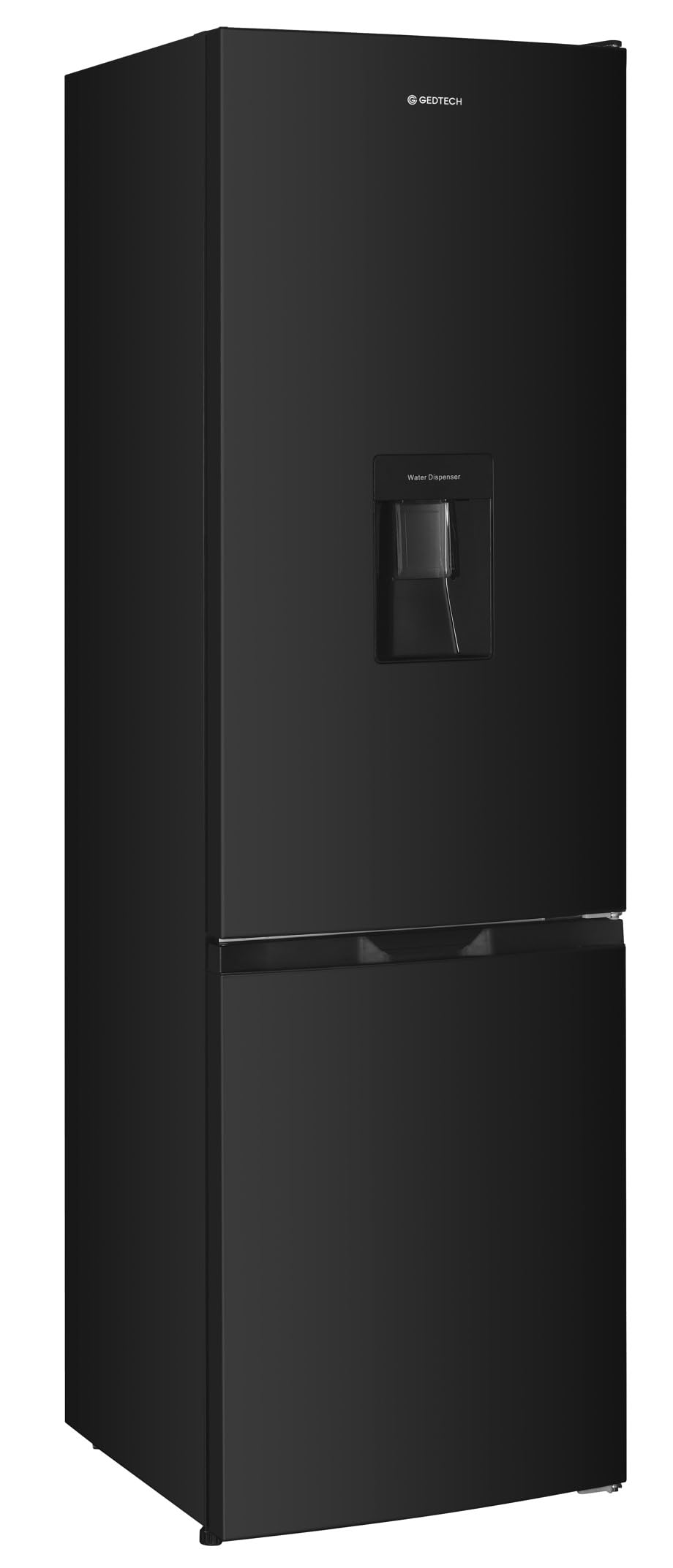 GEDTECH Frigorifero combinato - congelatore basso - GCB262BL Nero - capacità 262L - Classe E