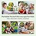 Microscope for Kids, EDCREATY 200X-1000X Portable Pocket Handheld Microscope, 2.4 High-Definition Screen, 200W Pixels for Birthday Christmas Holiday Toys Gifts for 5 6 7 8 9 10 11 12 Kids(White+Green)