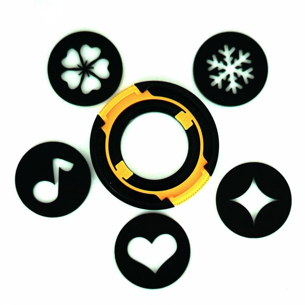WANGF Bokeh Master Kit filtr pokrywy obiektywu, obiektyw fotograficzny do artystycznych romantycznych krajobrazów nocnych (67 mm)