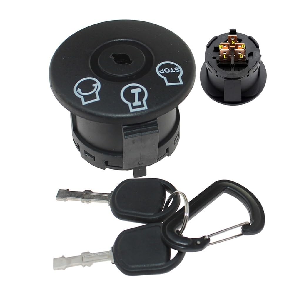 Interruptor de encendido 17AF2ACP715 llave de arranque cortacésped sustitución rápida 5