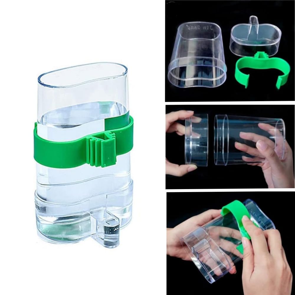 Sipiris 2PCS 450g Uccelli Alimentatore Automatico Alimentatore A Gabbia