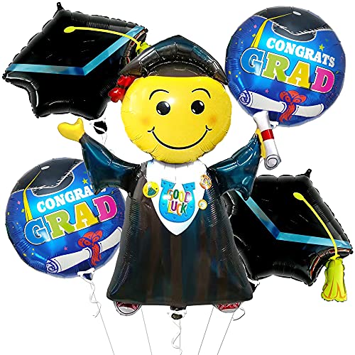 KatchOn, Jumping Graduation Balloons 2025 - Large, 40 Inch | Congrats Grad Balloon |...