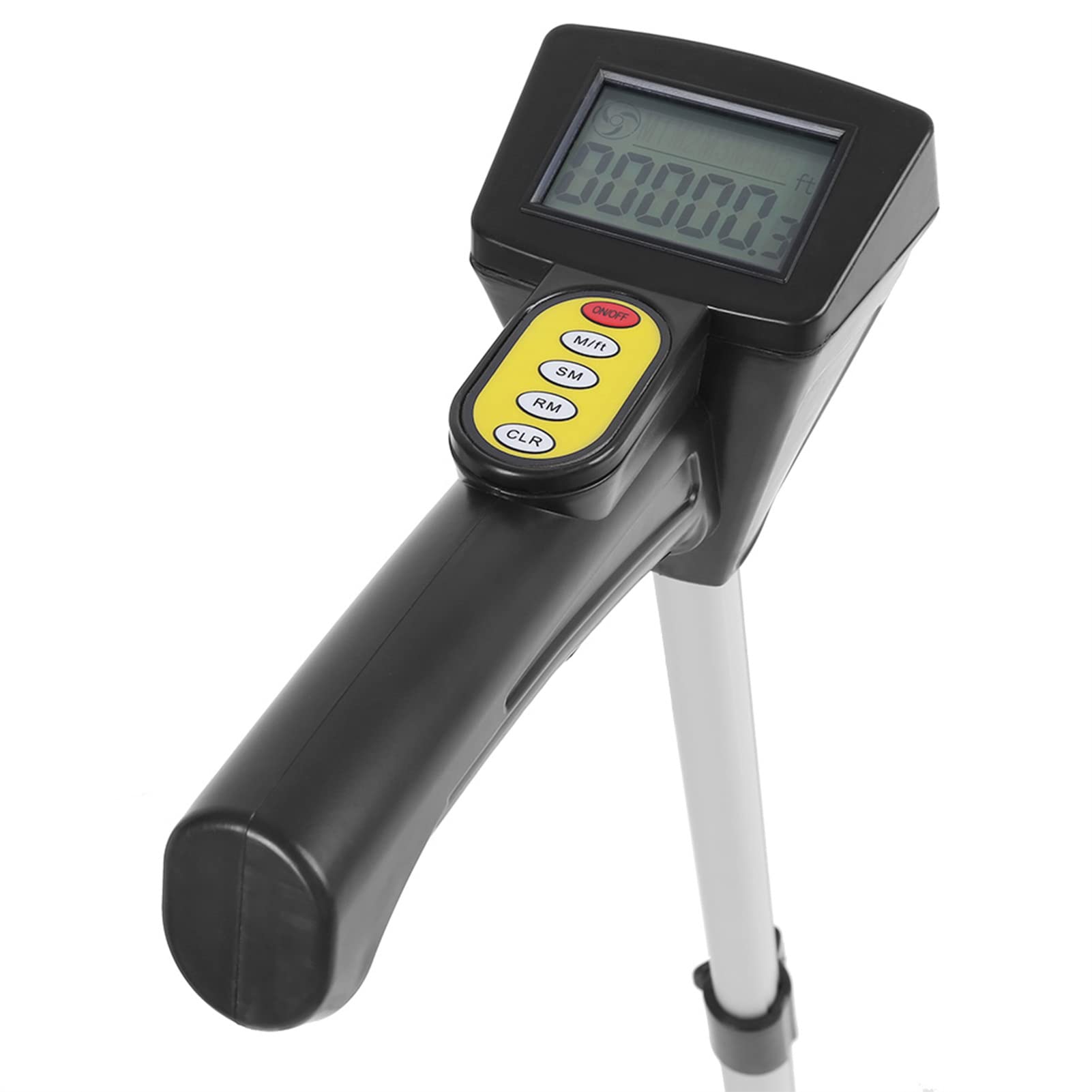 Ruota Misuratrice Digitale Pieghevole con Grande Schermo, Facile Leggere, Misurazione di Precisione di Strade, Marciapiedi o Terreni per Lavoratori Edili e Agricoltori
