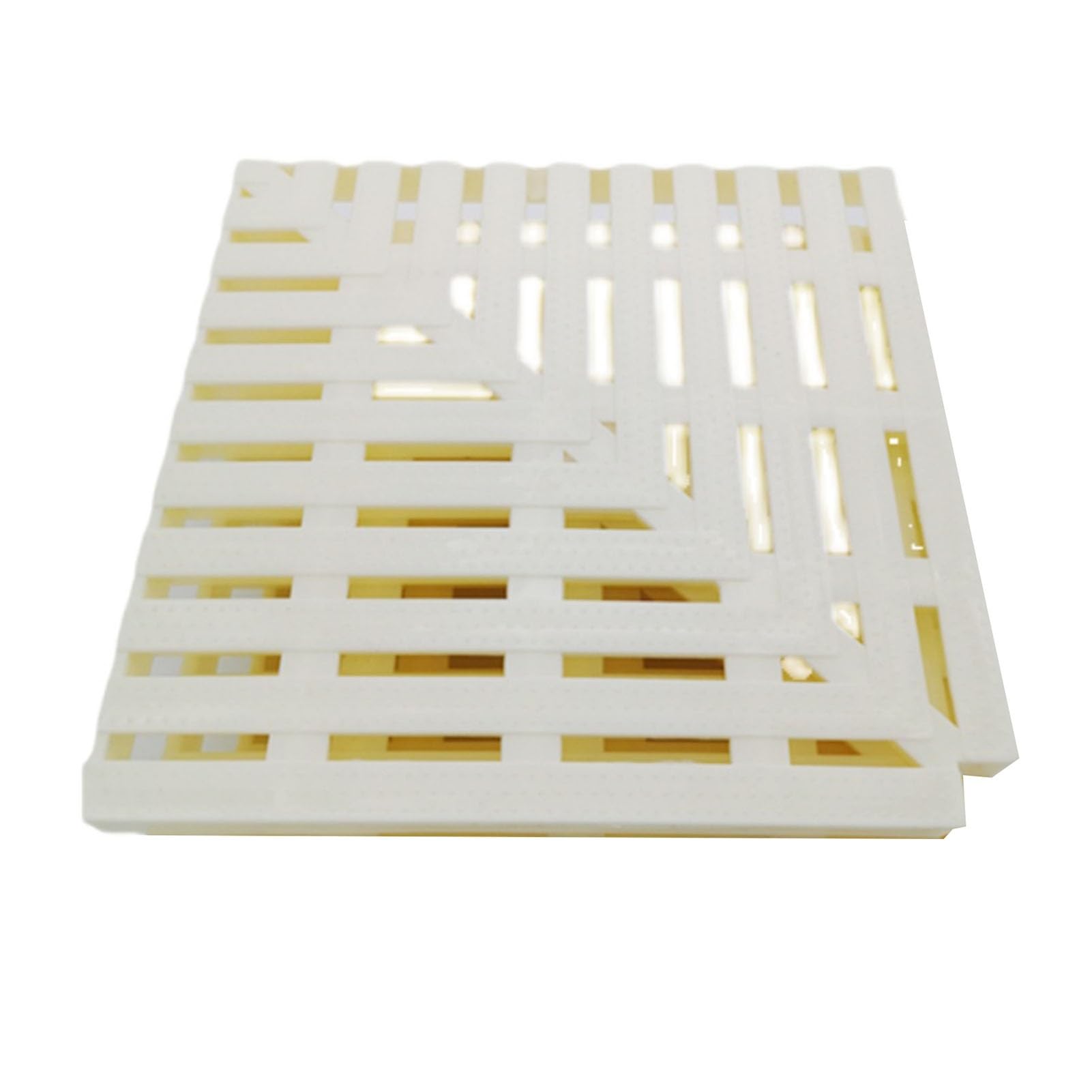 Grille d'angle flexible pour piscine : évitez les inondations avec ces bondes 25 cm