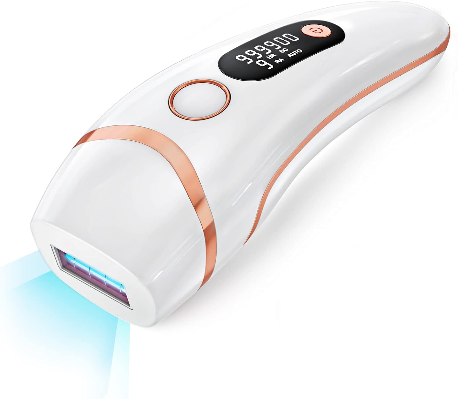 Depiladora de Luz Pulsada,Depiladora Láser IPL,3-Funcional-HR/RA/SC y 9 Niveles de Energía，999,900 Flashes para Mujeres y Hombres,2 Modos para Cara/Armas/Piernas/Armillas/Bikini