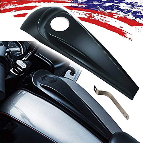 Smooth Dash Fuel Console Panel Insert Cover For Harley Street Road Glide Touring FLHT FLHX 2008-2017