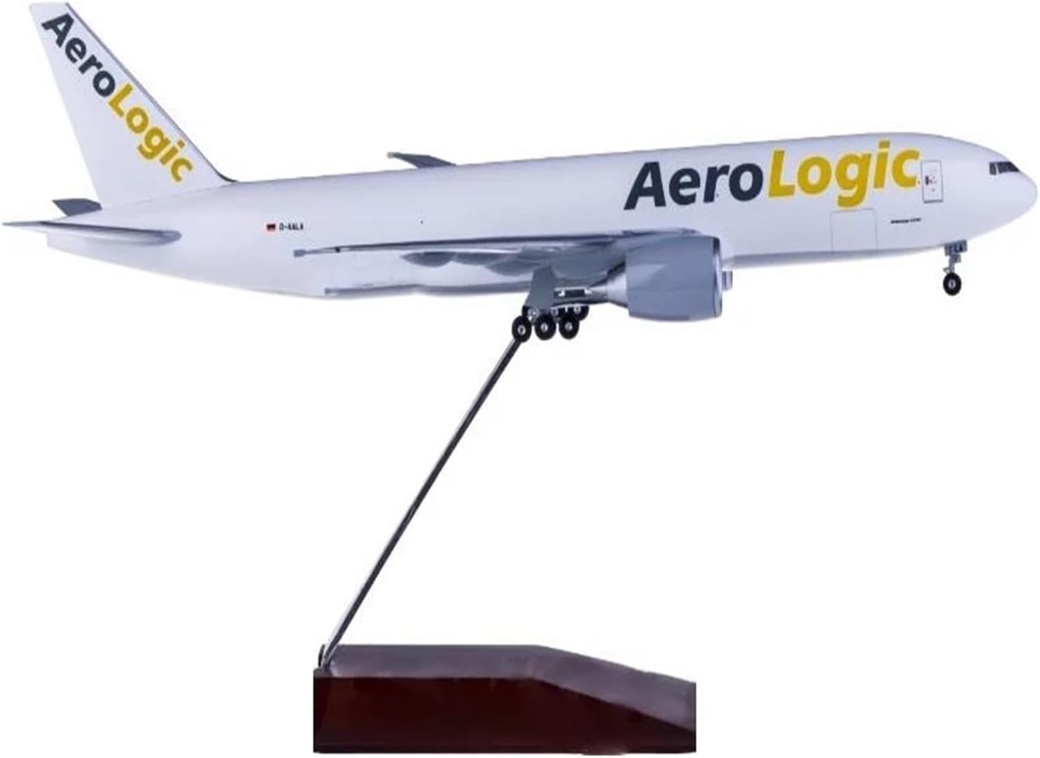 طائرة نموذج طائرة لعبة نموذج الطائرة 1:200 مقياس LS10 ايرو لوجيك 777-200F D-AALA مصغرة يموت يلقي ABS نموذج طائرة اللعب