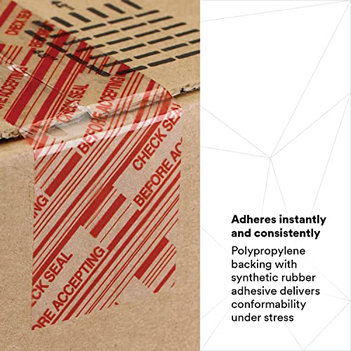 Image of 3M Scotch Security Message Box Sealing Tape 3779, 48 mm x 100 m, 36 /case