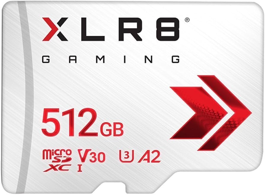 Amazon.com: PNY 512GB XLR8 Gaming microSDXC Memory Card - 100MB/s Amazon.com: PNY 512GB XLR8 Gaming microSDXC Memory Card - 100MB/s