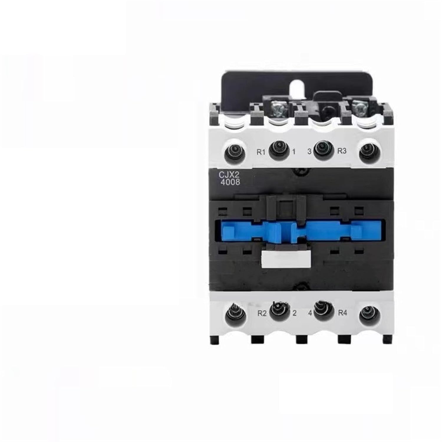 CJX2-4004 4NO CJX2-4008 2NO 2NC 40A LC1D AC Contactor DIN Rail Mount Electric Power Contactor AC 220V 1Pcs(CJX2-4008 2NO 2NC)