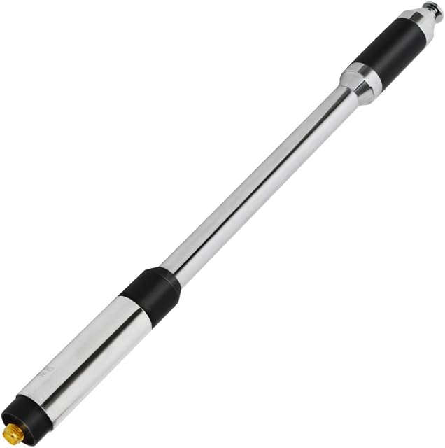 TWAYRDIO Dual Band VHF UHF SMA-Female Antenna, Walkie Talkie 144/430MHz Telescopic Aerial, Compatible with Baofeng UV-5R UV-9R UV-82 BF-F8HP 888S GT-3 KENWOOD RETEVIS Handheld Two Way Radio