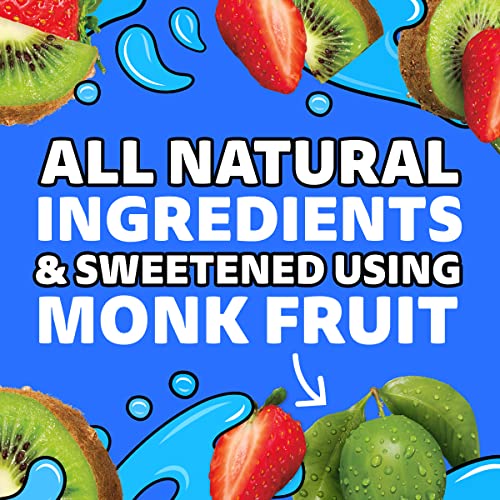 Capri Sun Strawberry Kiwi Ready-to-Drink Juice (30 Pouches, 3 Boxes of 10) - Thumbnail 4