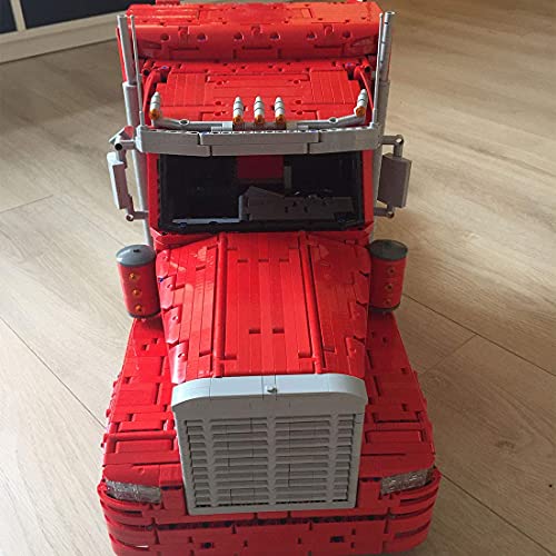 ZJLB Technic Bausteine Auto Truck, 11902Parts 2.4G 4CH Truck mit Motoren Bausteine Konstruktionsspielzeug Kompatibel mit… – Bild 4