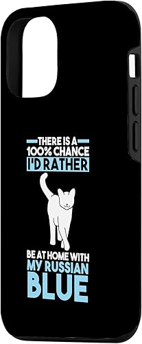 Miniatura 2 de Funda azul rusa para iPhone 13 Cat