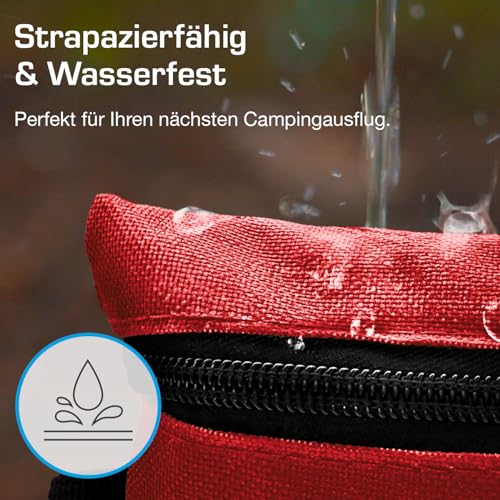 Active Era Premium Erste Hilfe Set - 120-teiliger Erste Hilfe Kasten - Notfall Ausrüstung inkl. CPR-Maske, Pflaster, Rettungsdecke für Zuhause, Reise oder als Erste Hilfe Set Outdoor - ISO 13485