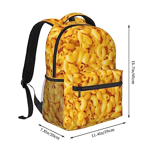 Macaroni and Cheese Laptop Backpack Business Travel Anti Theft Durable Backpack College Computer Bag for Women & Men2