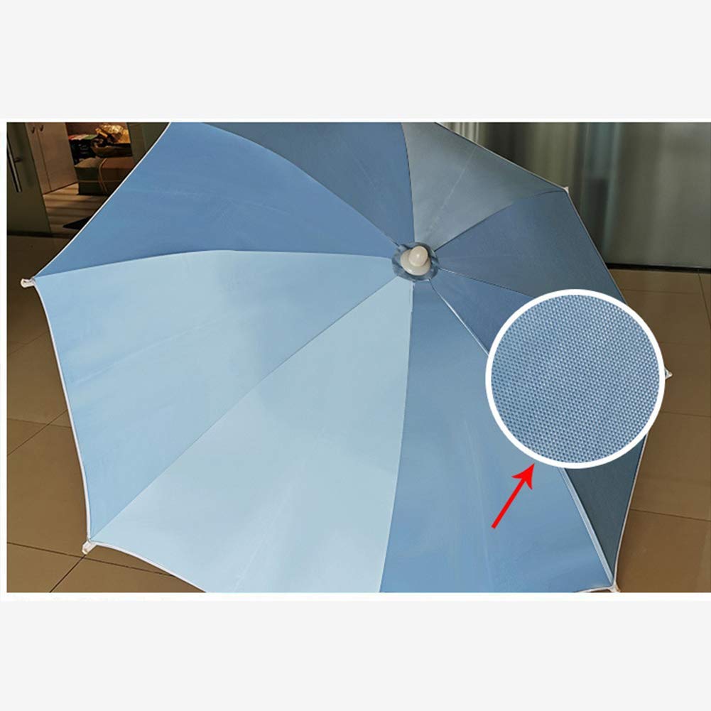 Parasol ogrodowy 2,2 m UV40, 8 żeber Drewniany parasol ogrodowy Wodoodporny z krzyżową podstawą Na plażę/basen/patio Parasol zewnętrzny Namiot przeciwsłoneczny dobry