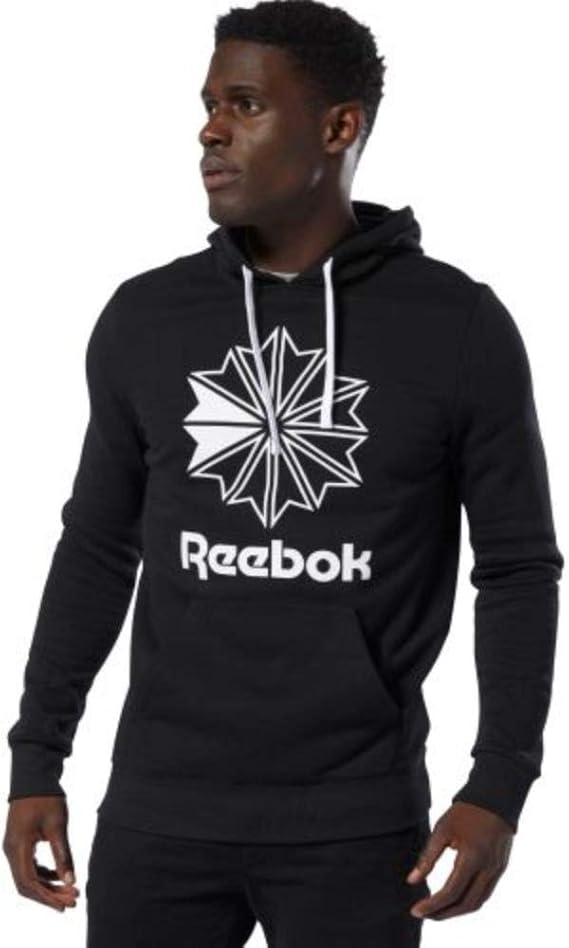 Amazon リーボック トレーニングウェア Cl ビッグ ロゴ パーカーー Ftr29 メンズ トレーナー パーカー 通販