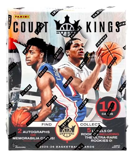 2025-26 Panini Court Kings Basketball HOBBY box (10 cards-bx)